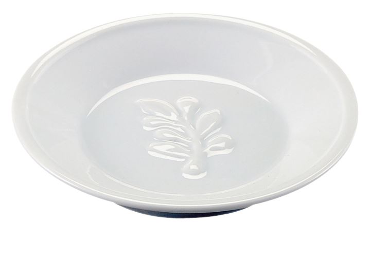 HIC NT338 Porcelain Olive Oil Dipping Dish, 5"
