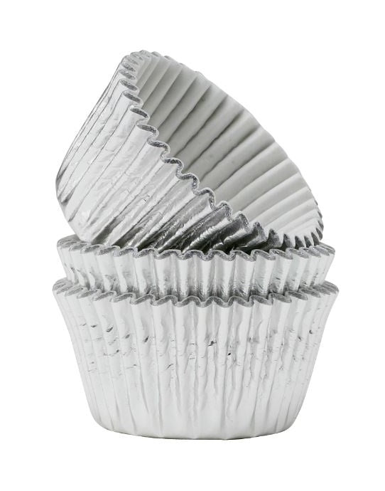 Regency RW121 Petit Four Foil Baking Cups, White