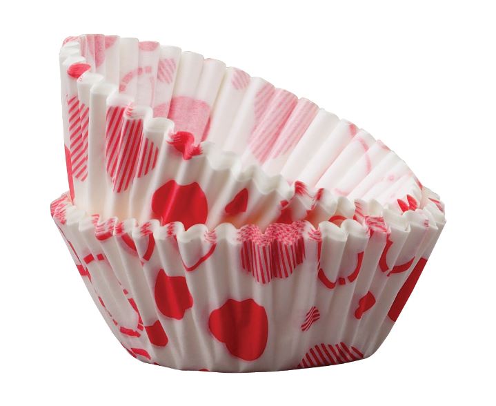 Regency RW147 Mini Muffin Cups, Heart