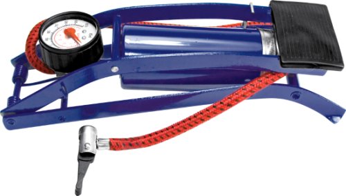 Performance Tool W1638DB Foot Pump with Hose, 100 psi, Blue Spruce