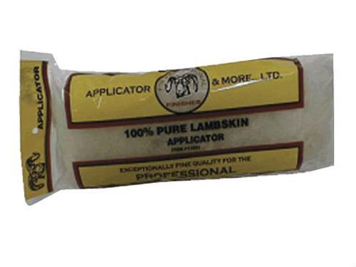 American Brush 11201 Lambskin Applicator With Threaded Wood Block, 12"