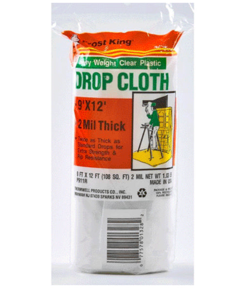Frost King P221RT Drop Cloth, 2 Mil