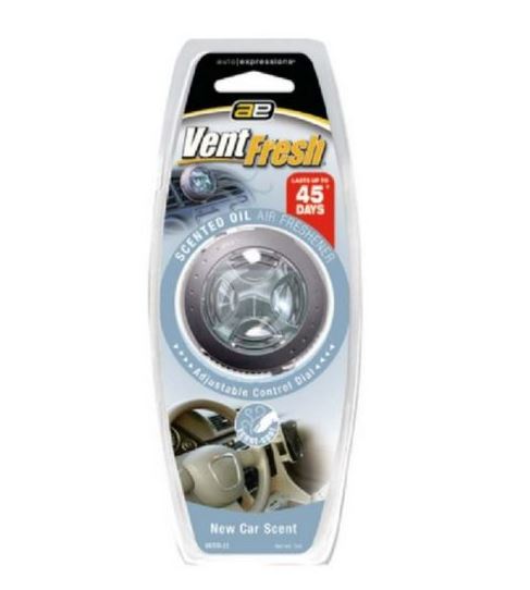 Medo VNTFR-22 Vent Fresh Scented Oil Air Freshener, New Car Scent