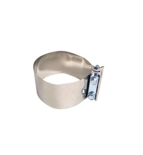 Imperial 72663 Flat Band Clamp With I Block, 4", Stainless Steel