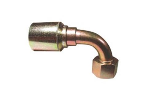 Imperial 93249 U-Series Non-Skive Hose End 90 Degree Tube Elbow, 1" x 1"