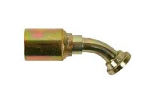 Imperial 93341 Split Flange 45 Degree Tube Elbow Hose End, 1-1/2" x 2"