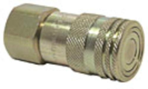 Imperial 97429 Flat Face ISO Hydraulic Coupler 1/2"x3/4"