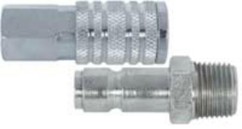 Imperial 97373 Heavy-Duty Quick Disconnect Coupler Set, 1/4"