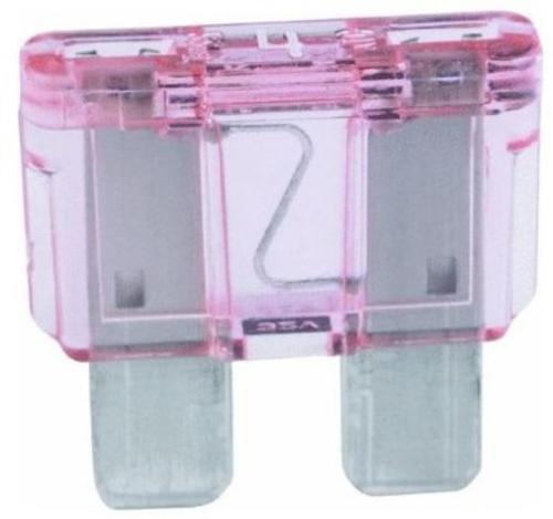 Imperial 72181 ATO/ATC Plug-In Blade Fuse, 4 Amp, Pink
