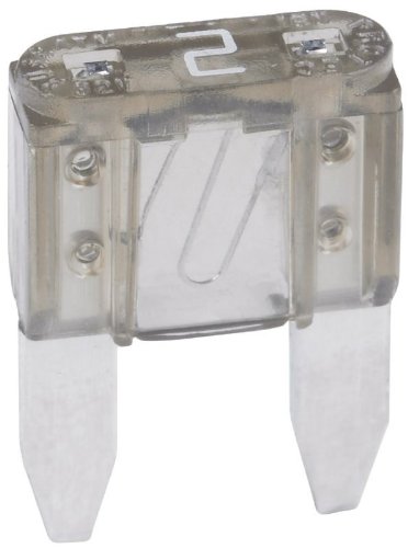 Imperial 72190 ATM Mini Fuse, 2 Amp, Gray