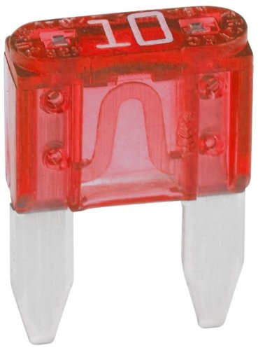 Imperial 72195 ATM Mini Fuse, 10 Amp, Red