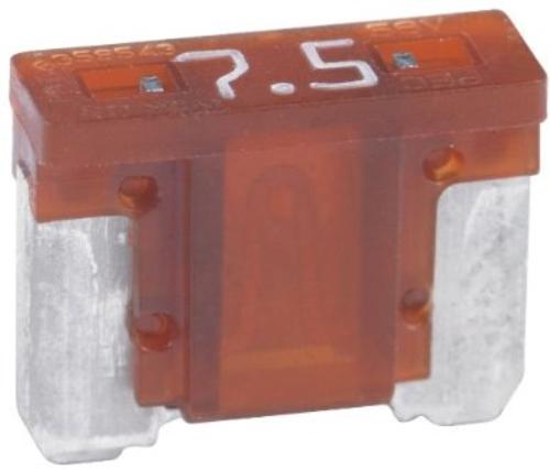 Imperial 72685 ATM Mini Low Profile Fuse, 7.5 Amp, Brown