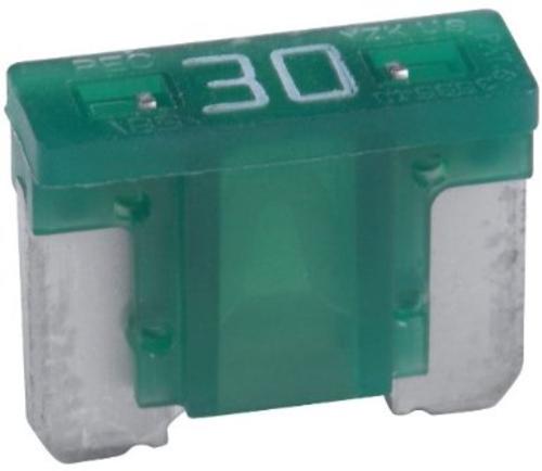 Imperial 72687 ATM Mini Low Profile Fuse, 30 Amp, Green
