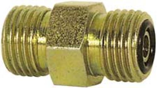 Imperial 99423 High Pressure Flat Face Union, 1/2"x3/8", Zinc-Plated