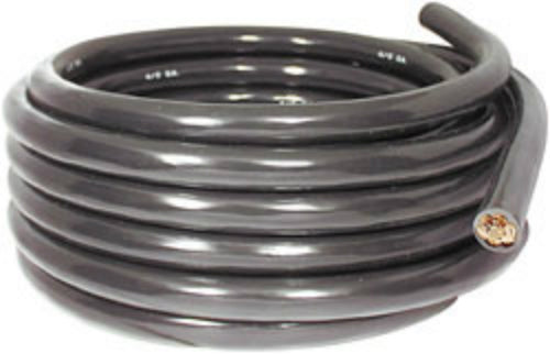Imperial 6018 1/0-Gauge Standard Battery Cable, 25', Black