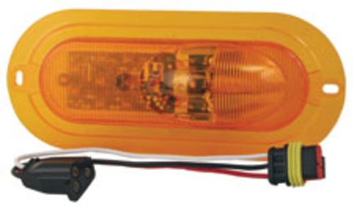 Truck-Lite 80811 LED Super-60 Side Turn Signal/Marker Lamp, Yellow