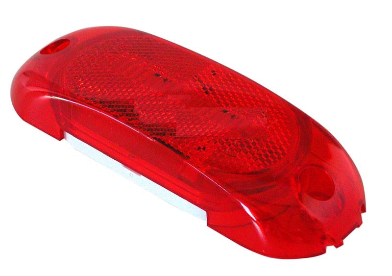 Truck-Lite 80851 Oblong Clearance/Marker Replacement Lens, Red