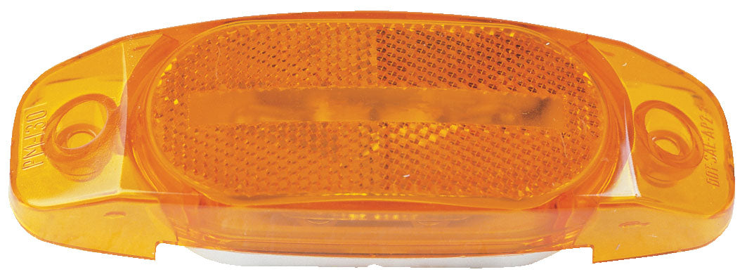 Peterson 80922 Hard-Hat 2-Bulb Clearance/Side Marker Light, Amber