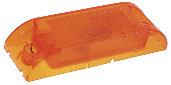 Grote 83973 Economy Sealed Clearance/Marker Lamp, 6"x2", Yellow