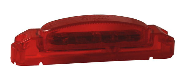 Grote 84120 SuperNova Thin-Line LED Clearance/Marker Lamp, Red