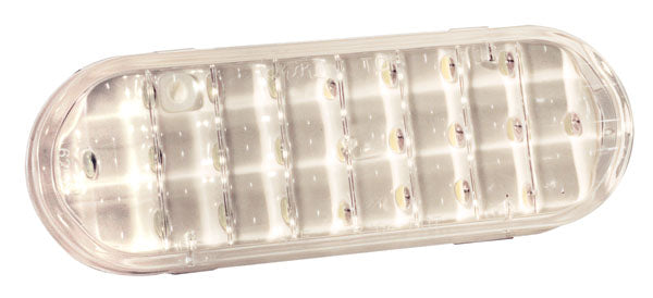 Grote 84140 Supernova Oval Single-System LED Backup Lamp, Clear