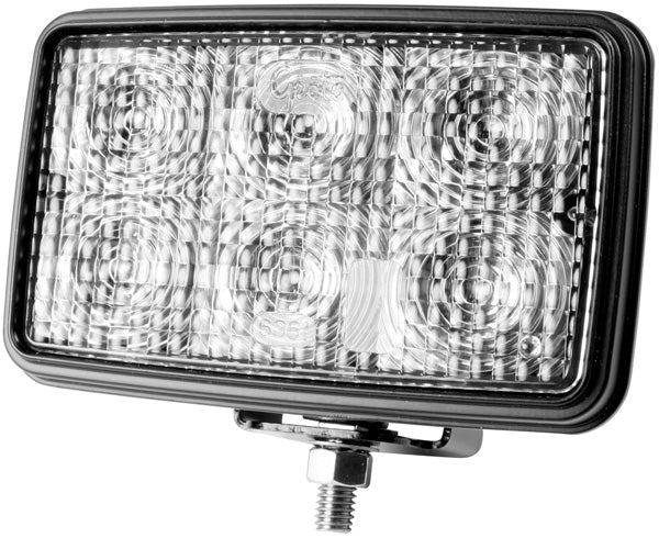 Grote 84141 Trilliant Mini LED WhiteLight Work Lamp, 12 V, Clear