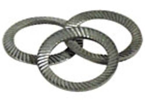 Imperial 13409 Metric Rib Spring Washers, M8, Zinc Plated, Per Pack Of 100
