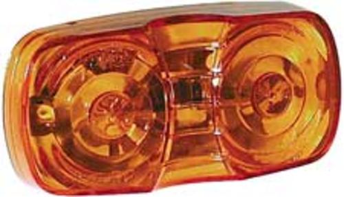 Grote 83876-2 Rectangular Replacement Lens, 4"x2", Amber