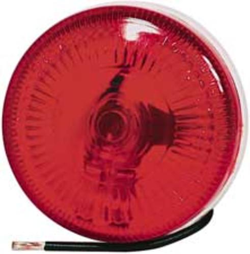 Grote 83877 Surface Mount Clearance/Marker Lamp, 2.5", Red