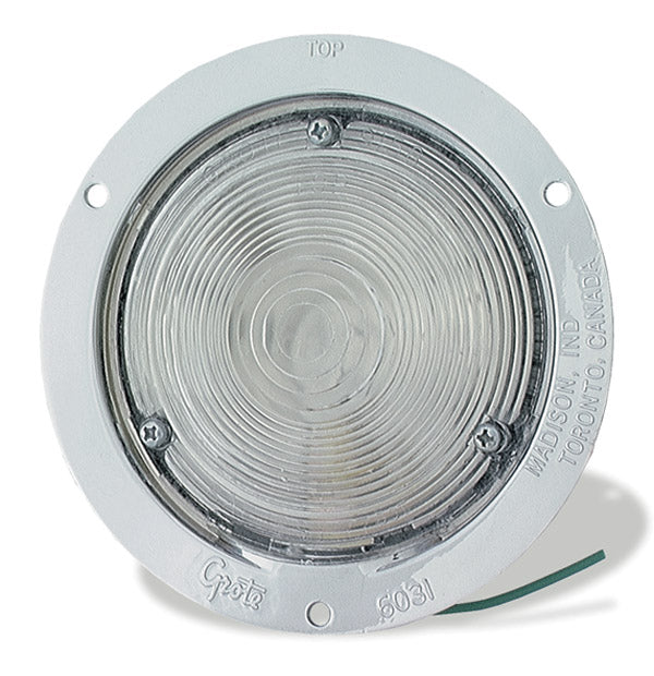 Grote 83950 Shallow Die-Cast Utility Lamp, 12 V, Clear