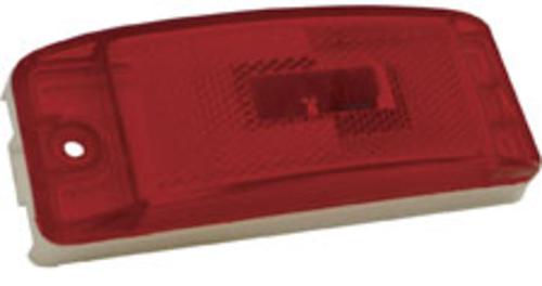 Grote 84325 Turtleback II Clearance/Marker LED Lamp #G47072, 12 V, Red