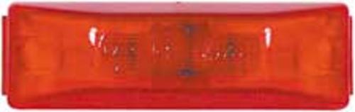 Grote 84051 2-Bulb Clearance/Marker Sealed Lamp, 3-4/5"x1-1/5", Red