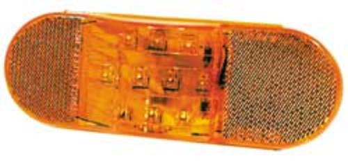 Imperial 81727 10-LED Mid Turn Sealed Signal Lamp, 14 V, Amber