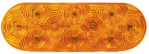 Imperial 81711 44-LED Oval Front/Park/Turn Lamp, 14 V, Yellow