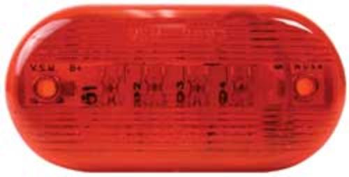 Imperial 81724 5-LED Cats Eye Optic Led Clearance/Marker Light, Red