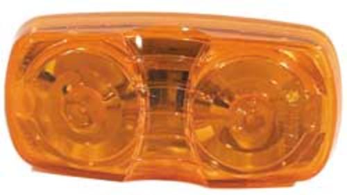 Imperial Double Bulls Eye Incandescent Clearance/Marker Light, Amber