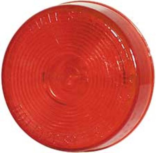 Imperial 81748 Round Incandescent Clearance/Marker Lamp, 2-1/2", Red