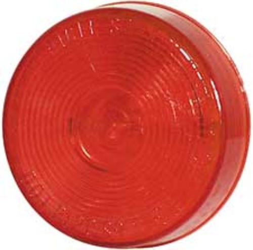 Imperial 81748 Round Incandescent Clearance/Marker Lamp, 2-1/2", Red