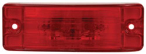 Imperial 81776 Style-23 Sealed Optic Lens Lamp, 12 V, Red