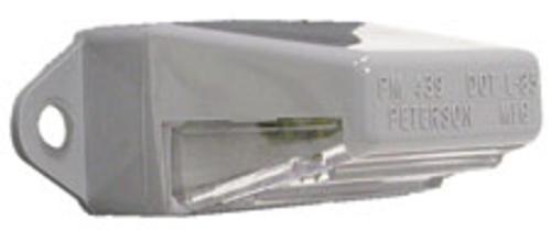 Peterson 80932 License Plate Lamp #M439, 2-3/4", Clear