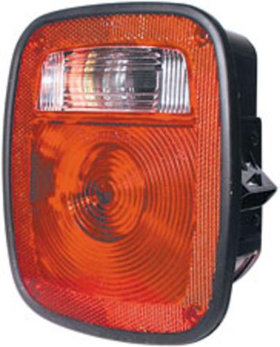 Truck-Lite 80935 Left Side Multi-Function Metri-Pack Lamp, Red/Clear