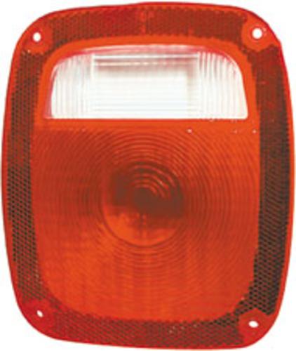 Imperial 80935-2 Universal Rear Signal Lamp Replacement Lens, Red