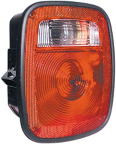 Truck-Lite 80936 Right Side Multi-Function Metri-Pack Lamp, Red/Clear