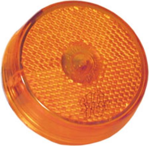 Truck-Lite 81016 Super-10 Round Sealed Lamp, 2-1/2", Yellow