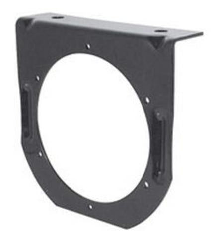Imperial  80890 Single Lamp Mounting Bracket With Flange, Black