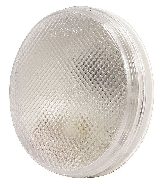 Truck-Lite 80904 40-Series Round Sealed Dome Lamp, 4", Clear