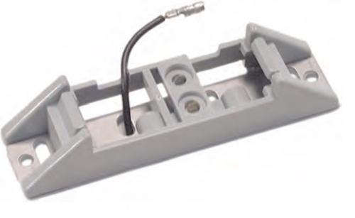 Truck-Lite 80955 Branch Deflector Mount Kit, 4-1/8", Gray