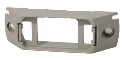 Truck-Lite 80962 Model-15 Single Lamp Header Mount Kit, Gray