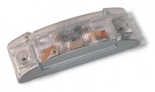 Truck-Lite 81004 Super-21 Rectangular Sealed Plate Lamp, Clear