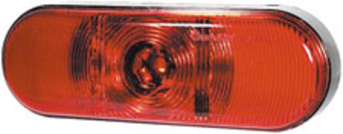 Truck-Lite 81103 1-LED Stop/Turn/Tail Lamp, 6.5"x2.24", Red